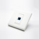 Panel Network 86*86MM Type Unshield Faceplate RJ45 Jack Single Port Panel Network 86*86MM Type Unshield Faceplate RJ45 Jack Single Port