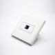 Panel Network 86*86MM Type Unshield Faceplate RJ45 Jack Single Port Panel Network 86*86MM Type Unshield Faceplate RJ45 Jack Single Port
