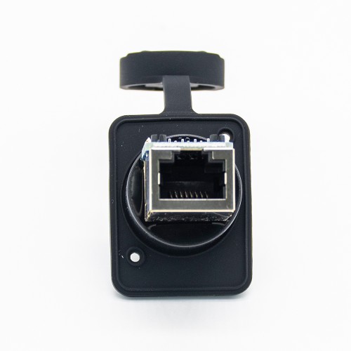 LP16-RJ45 Series RJ45 Female Socket IP67 Waterproof Ethernet Connector Panel Mount LP16-RJ45 Series RJ45 Female Socket IP67 Waterproof Ethernet Connector Panel Mount