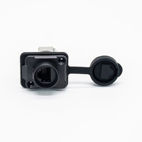 LP16-RJ45 Series RJ45 Female Socket IP67 Waterproof Ethernet Connector Panel Mount LP16-RJ45 Series RJ45 Female Socket IP67 Waterproof Ethernet Connector Panel Mount