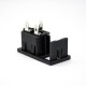 AC Power Jack Male Through Hole Straight 3 Pin AC-03A With Fuse Connector AC Power Jack Male Through Hole Straight 3 Pin AC-03A With Fuse Connector