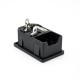 AC Power Jack With Fuse AC-01A Through Hole Straight 3 Pin Male AC Power Jack With Fuse AC-01A Through Hole Straight 3 Pin Male