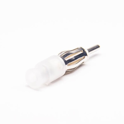 Banana Plug Audio Speaker Cable Connector White Banana Plug Audio Speaker Cable Connector White