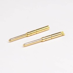 Male pin Straight Gold Plated Sorder type Plug