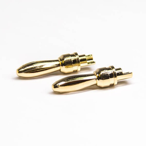 Solder Banana Contact Gold Plated Plug Vedio Connector Pin Solder Banana Contact Gold Plated Plug Vedio Connector Pin