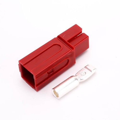 1 Way Power Connector Quick Connect Disconnect 600V 180Amp Battery Cable Connector (Red Housing, 1.0/2/4/6AWG) 1 Way Power Connector Quick Connect Disconnect 600V 180Amp Battery Cable Connector (Red Housing, 1.0/2/4/6AWG)