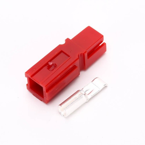 1 Way Power Connector Quick Connect Disconnect 600V 45Amp Battery Cable Connector for 10AWG Cable-Red 1 Way Power Connector Quick Connect Disconnect 600V 45Amp Battery Cable Connector for 10AWG Cable-Red