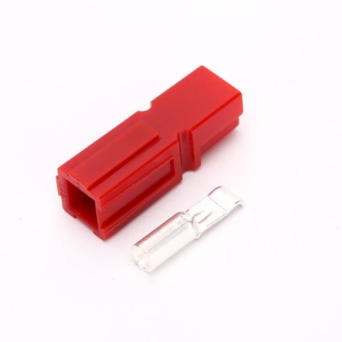 1 Way Power Connector Quick Connect Disconnect 600V 45Amp Battery Cable Connector for 10AWG Cable-Red 1 Way Power Connector Quick Connect Disconnect 600V 45Amp Battery Cable Connector for 10AWG Cable-Red