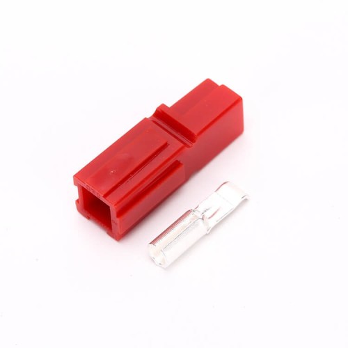1 Way Power Connector Quick Connect Disconnect 600V 45Amp Battery Cable Connector for 10AWG Cable-Red 1 Way Power Connector Quick Connect Disconnect 600V 45Amp Battery Cable Connector for 10AWG Cable-Red
