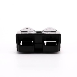 2 Way Power Connector Quick Connect Disconnect 600V 50Amp Battery Cable Connector (Black Housing, 6/8/10/12AWG)