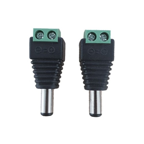 2pcs DC Socket 2.1 mm to Terminal 2 Pin 2pcs DC Socket 2.1 mm to Terminal 2 Pin