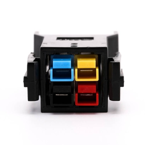 45A Battery Cable Connector Sets Housing with Buckle 4 Contacts and Retaining Pin 45A Battery Cable Connector Sets Housing with Buckle 4 Contacts and Retaining Pin
