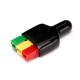 45Amp 600V Power Battery Connectors Red, Yellow and Blue Housing 3 Contacts Kit with Dust cable sleeve 45Amp 600V Power Battery Connectors Red, Yellow and Blue Housing 3 Contacts Kit with Dust cable sleeve