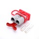 600V 120Amp Grey Housing 2 Way Battery Power Cable Connector Red T-Bar Handle and Dustproof Cover 600V 120Amp Grey Housing 2 Way Battery Power Cable Connector Red T-Bar Handle and Dustproof Cover