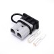 600V 120Amp Grey Housing 2 Way Battery Power Cable Connector with Black Dustproof Cover 600V 120Amp Grey Housing 2 Way Battery Power Cable Connector with Black Dustproof Cover