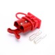 600V 120Amp Red Housing 2 Way Battery Power Cable Connector Red T-Bar Handle and Dustproof Cover 600V 120Amp Red Housing 2 Way Battery Power Cable Connector Red T-Bar Handle and Dustproof Cover