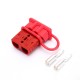 600V 120Amp Red Housing 2 Way Battery Power Cable Connector with Red Dustproof Cover 600V 120Amp Red Housing 2 Way Battery Power Cable Connector with Red Dustproof Cover