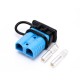 600V 175Amp Blue Housing 2 Way Battery Power Cable Connector with Black Dustproof Cover 600V 175Amp Blue Housing 2 Way Battery Power Cable Connector with Black Dustproof Cover