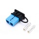 600V 175Amp Blue Housing 2 Way Battery Power Cable Connector with Black Dustproof Cover 600V 175Amp Blue Housing 2 Way Battery Power Cable Connector with Black Dustproof Cover