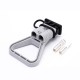 600V 175Amp Grey Housing 2 Way Battery Power Cable Connector Grey Triangle Handle Black Dustproof Cover 600V 175Amp Grey Housing 2 Way Battery Power Cable Connector Grey Triangle Handle Black Dustproof Cover