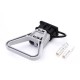 600V 175Amp Grey Housing 2 Way Battery Power Cable Connector Grey Triangle Handle Black Dustproof Cover 600V 175Amp Grey Housing 2 Way Battery Power Cable Connector Grey Triangle Handle Black Dustproof Cover