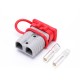 600V 175Amp Grey Housing 2 Way Battery Power Cable Connector with Red Dustproof Cover 600V 175Amp Grey Housing 2 Way Battery Power Cable Connector with Red Dustproof Cover