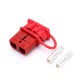600V 175Amp red Housing 2 Way Battery Power Cable Connector with red Dustproof Cover 600V 175Amp red Housing 2 Way Battery Power Cable Connector with red Dustproof Cover