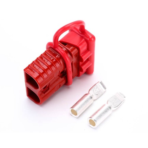 600V 175Amp red Housing 2 Way Battery Power Cable Connector with red Dustproof Cover 600V 175Amp red Housing 2 Way Battery Power Cable Connector with red Dustproof Cover