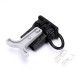 600V 50Amp Black Housing 2 Way Battery Power Cable Connector Grey T-Bar Handle and Black Dustproof Cover 600V 50Amp Black Housing 2 Way Battery Power Cable Connector Grey T-Bar Handle and Black Dustproof Cover