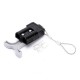 600V 50Amp black Housing 2 Way Battery Power Cable Connector with Grey Plastic T-Bar Handle and Black Plastic Internal Protectiv 600V 50Amp black Housing 2 Way Battery Power Cable Connector with Grey Plastic T-Bar Handle and Black Plastic Internal Protectiv