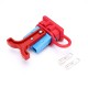 600V 50Amp Blue Housing 2 Way Battery Power Cable Connector Red T-Bar Handle and Red Dustproof Cover 600V 50Amp Blue Housing 2 Way Battery Power Cable Connector Red T-Bar Handle and Red Dustproof Cover