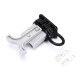 600V 50Amp Grey Housing 2 Way Battery Power Cable Connector Grey T-Bar Handle and Black Dustproof Cover 600V 50Amp Grey Housing 2 Way Battery Power Cable Connector Grey T-Bar Handle and Black Dustproof Cover