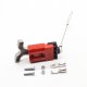 600V 50Amp Red Housing 2 Way Battery Power Cable Connector Grey T-Bar Handle and Black Internal Protective 600V 50Amp Red Housing 2 Way Battery Power Cable Connector Grey T-Bar Handle and Black Internal Protective