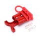 600V 50Amp Red Housing 2 Way Battery Power Cable Connector T-Bar Handle and Dustproof Cover 600V 50Amp Red Housing 2 Way Battery Power Cable Connector T-Bar Handle and Dustproof Cover