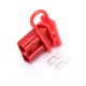 600V 50Amp Red Housing 2 Way Battery Power Cable Connector with Red Dustproof Cover 600V 50Amp Red Housing 2 Way Battery Power Cable Connector with Red Dustproof Cover
