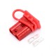 600V 50Amp Red Housing 2 Way Battery Power Cable Connector with Red Dustproof Cover 600V 50Amp Red Housing 2 Way Battery Power Cable Connector with Red Dustproof Cover