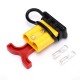 600V 50Amp Red Housing 2 Way Battery Power Connector with T-Bar Handle and Dustproof Cover 600V 50Amp Red Housing 2 Way Battery Power Connector with T-Bar Handle and Dustproof Cover