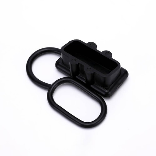 Black Rubber External Protective Dustproof Cover For 2 way 175A Power Connector Black Rubber External Protective Dustproof Cover For 2 way 175A Power Connector