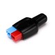 Black Waterproof Dust cable sleeve for 50A 2 Way connector Black Waterproof Dust cable sleeve for 50A 2 Way connector