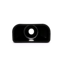 Black Waterproof Dust cable sleeve for 50A 2 Way connector