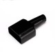 Black Waterproof Dust cable sleeve for 50A 2 Way connector Black Waterproof Dust cable sleeve for 50A 2 Way connector