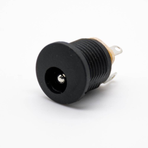 Circular DC Power Connectors 180° bulkhead Male Through Hole Unshiled 5.5*2.1mm Jack Circular DC Power Connectors 180° bulkhead Male Through Hole Unshiled 5.5*2.1mm Jack