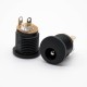 Circular DC Power Connectors 180° bulkhead Male Through Hole Unshiled 5.5*2.1mm Jack Circular DC Power Connectors 180° bulkhead Male Through Hole Unshiled 5.5*2.1mm Jack