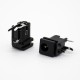 DC Connector Through Hole Male Jack Solder Lug Right 4.4*1.65 Unshiled DC Connector Through Hole Male Jack Solder Lug Right 4.4*1.65 Unshiled