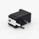 DC Connectors High Current Male Jack Through Hole Solder Lug Right Angle 5.5*2.0mm Unshiled DC Connectors High Current Male Jack Through Hole Solder Lug Right Angle 5.5*2.0mm Unshiled