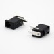 DC Connectors High Current Male Jack Through Hole Solder Lug Right Angle 5.5*2.0mm Unshiled DC Connectors High Current Male Jack Through Hole Solder Lug Right Angle 5.5*2.0mm Unshiled