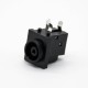 DC Female Connector Female Jack Through Hole 7.0*1.45MM Unshiled Right Angle Unshiled DC Female Connector Female Jack Through Hole 7.0*1.45MM Unshiled Right Angle Unshiled