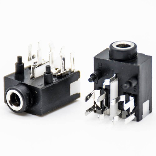 DC Power Connector Female Jack Solder Lug Right Angle Unshiled Plastic Black Through Hole DC Power Connector Female Jack Solder Lug Right Angle Unshiled Plastic Black Through Hole