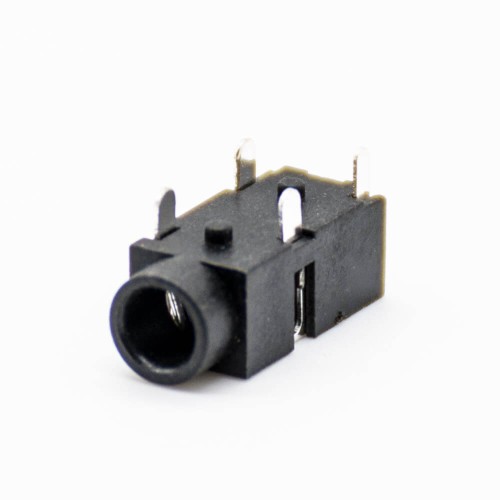 DC Power Connector Solder Lug Unshiled Right Angle Black Plastic Female Jack Through Hole DC Power Connector Solder Lug Unshiled Right Angle Black Plastic Female Jack Through Hole