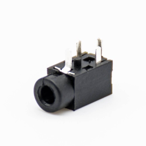 DC Power Connectors Right Angle Through Hole Solder Lug Unshiled Female Jack Black Plastic 5mm*2.5mm DC Power Connectors Right Angle Through Hole Solder Lug Unshiled Female Jack Black Plastic 5mm*2.5mm